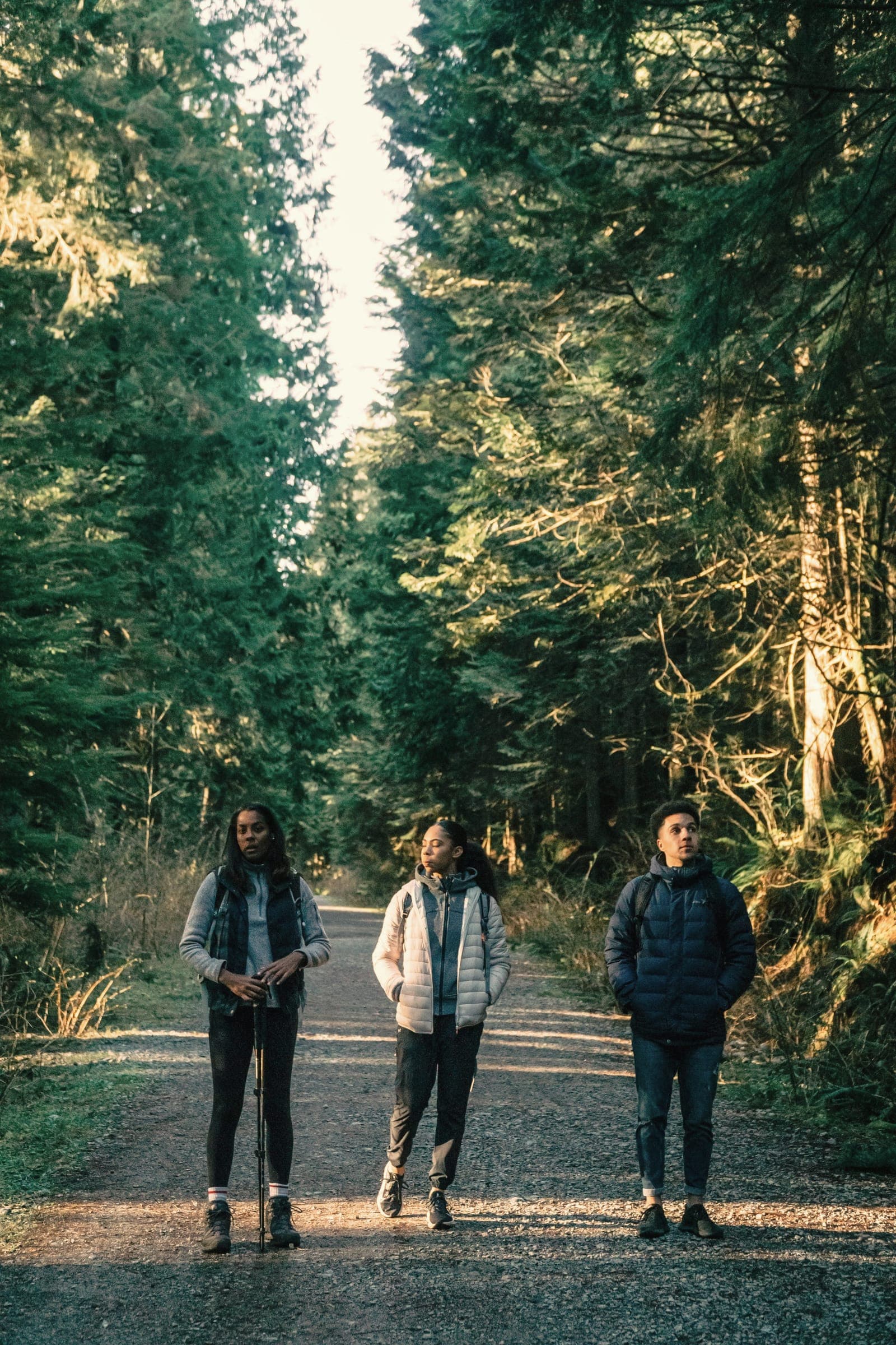 Friends out on a walk together